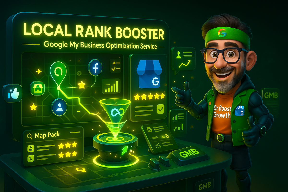 Local Rank Booster: Optimización del perfil de empresa de Google