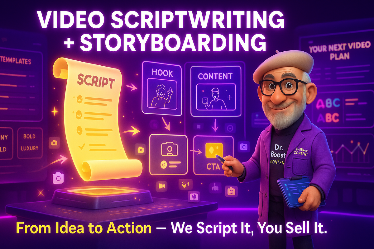 Video Script & Storyboard Service