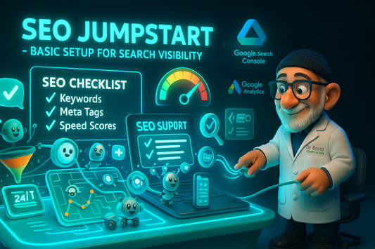 SEO Jumpstart: إعداد لمرة واحدة لتحسين ظهور البحث
