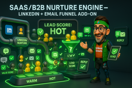 B2B Lead Nurture Engine: LinkedIn + Email Funnel